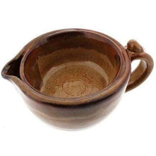 Load image into Gallery viewer, Hand Thrown Shaving Scuttle, Nutmeg Combo
