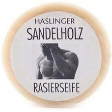 Load image into Gallery viewer, Haslinger Sandalwood Shaving Soap
