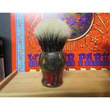 Load image into Gallery viewer, Hazelet's Apothecary Shaving Brush, Custom Ceramic Manchurian
