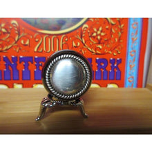 Load image into Gallery viewer, Hazelet's Apothecary Shaving Brush, White Boar Black Onyx, 25mm, Handle With Stand
