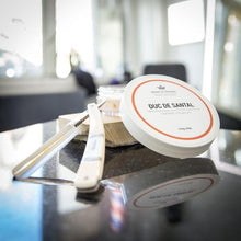 Load image into Gallery viewer, Henri et Victoria Triple Milled Shaving Soap, Duc de Santal
