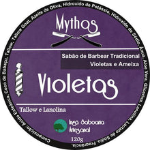 Load image into Gallery viewer, Inga Saboaria Shaving Soap, Violetas
