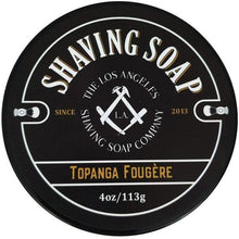 Load image into Gallery viewer, LA Shaving Soap Co Shaving Soap, Topanga Fougere
