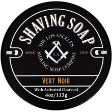 Load image into Gallery viewer, LA Shaving Soap Co Shaving Soap, Vert Noir
