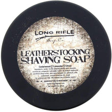 Load image into Gallery viewer, Long Rifle Soap Co. Shaving Soap, Leatherstocking
