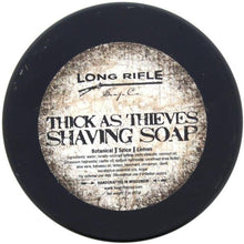 Load image into Gallery viewer, Long Rifle Soap Co. Shaving Soap, Thick as Thieves
