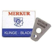 Load image into Gallery viewer, Merkur Mustache and Brow Razor Blades
