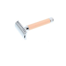 Load image into Gallery viewer, Muhle R41 Double Edge Safety Razor, Open Comb, Rosegold
