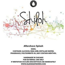 Load image into Gallery viewer, Oleo Soapworks Aftershave, Shiloh
