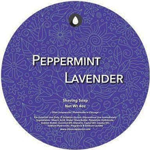 Load image into Gallery viewer, Oleo Soapworks Canard Shaving Soap, Peppermint Lavender
