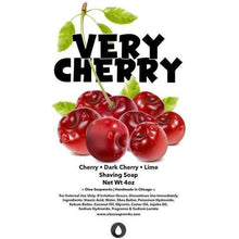 Load image into Gallery viewer, Oleo Soapworks Canard Shaving Soap, Very Cherry
