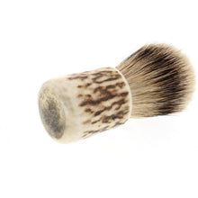 Load image into Gallery viewer, Omega 6551 Silvertip Badger Shaving Brush with Deer Horn Handle
